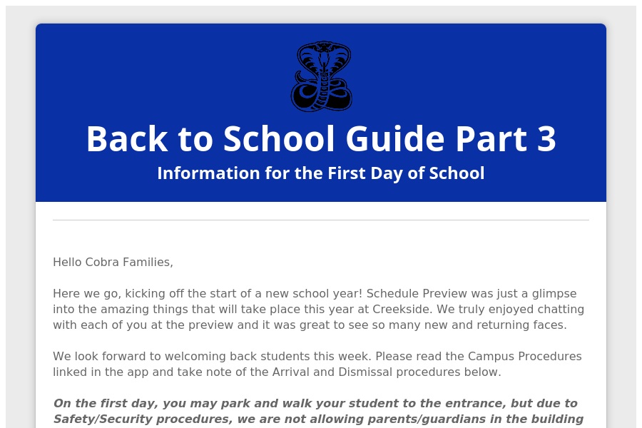 Creekside Int. tweet media