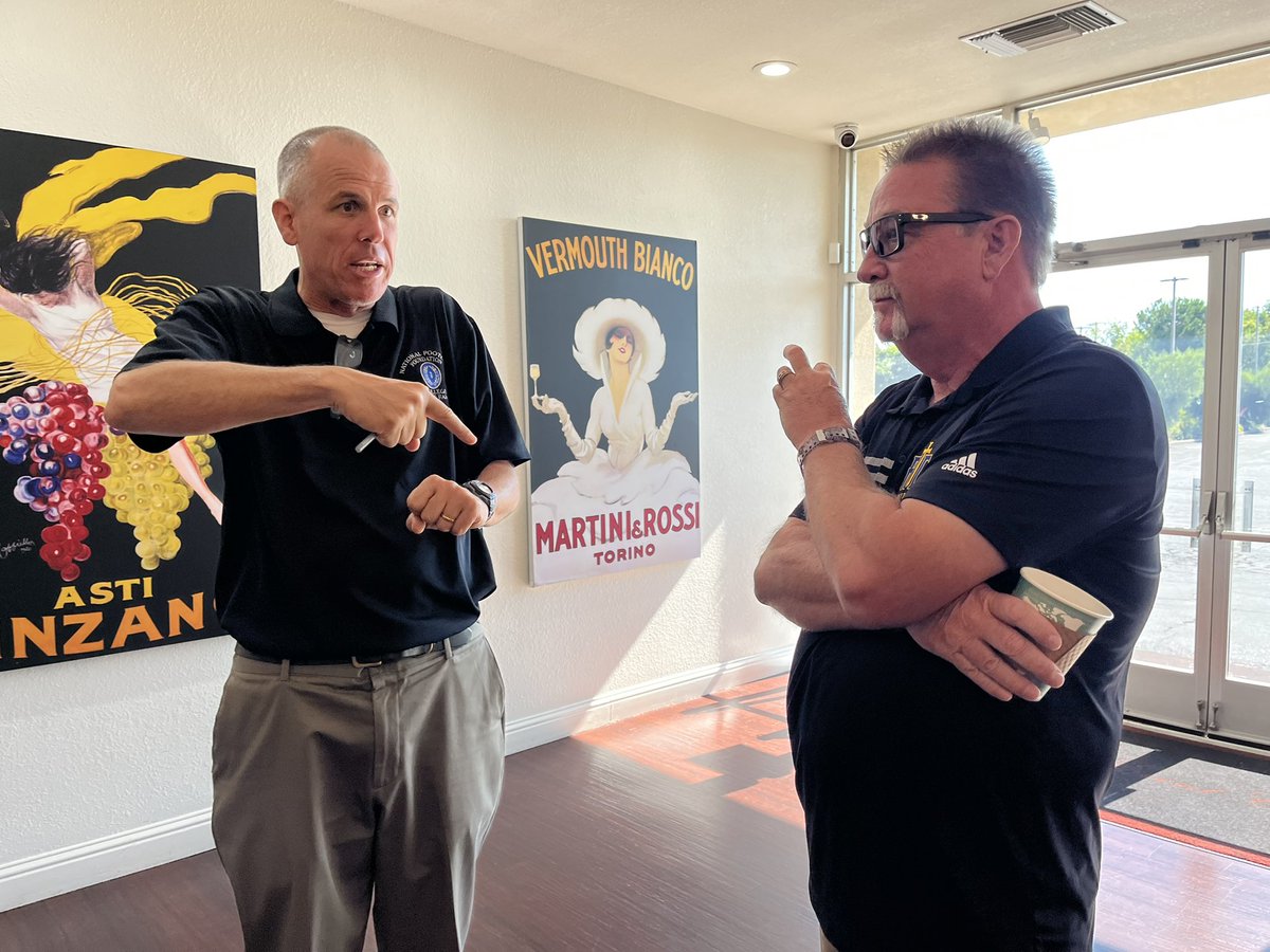 SacBee_JoeD's tweet photo. Always a spirited event for the National Football Foundation’s kickoff breakfast for @cifsjs football. 
Coaches of all ages and walks of life. Retired legends such as the ageless Frank Negri, Al Hooker, Max Miller, Ron Barney, more.
Theme: appreciate the role of coach &amp; the sport https://t.co/WypLSiFT0l