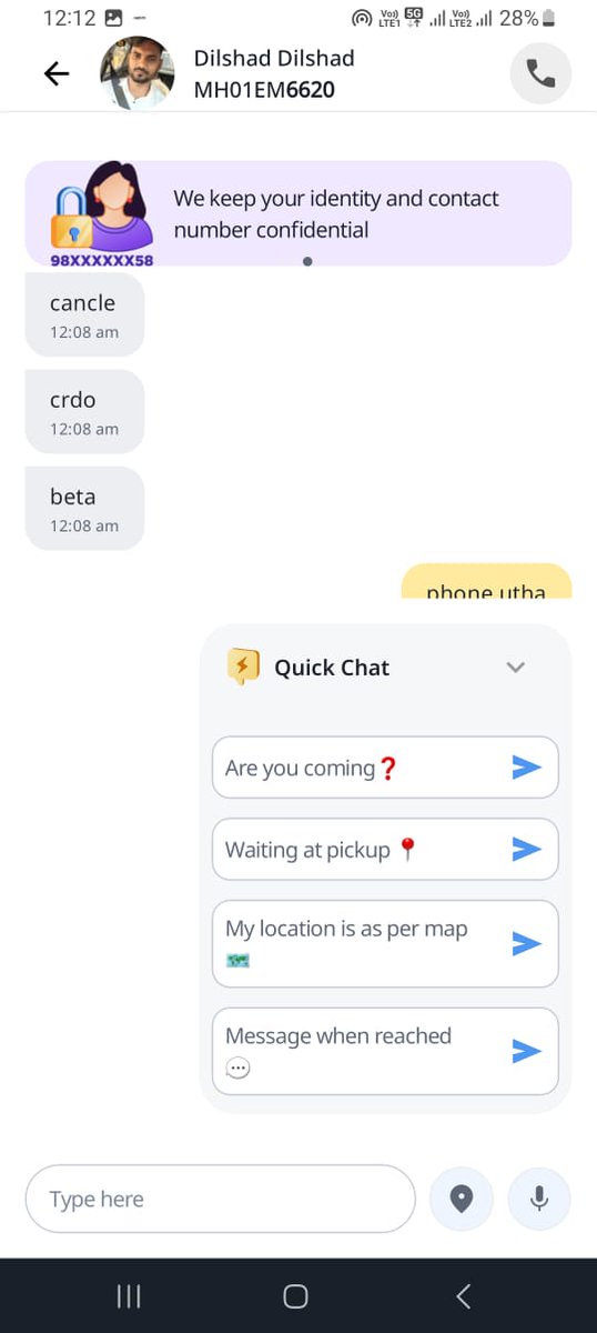 shaikhoman's tweet photo. @RapidoCares thanks for giving us this type of service 👏👏👏👏👏 @Olacabs @Uber_India @MTPHereToHelp @MumbaiPolice @CPMumbaiPolice @nitin_gadkari @CMOMaharashtra @mnsadhikrut @ShivSenaUBT_  आपण महाराष्ट्रात सुरक्षित आहोत का? https://t.co/CDM03LjC1u