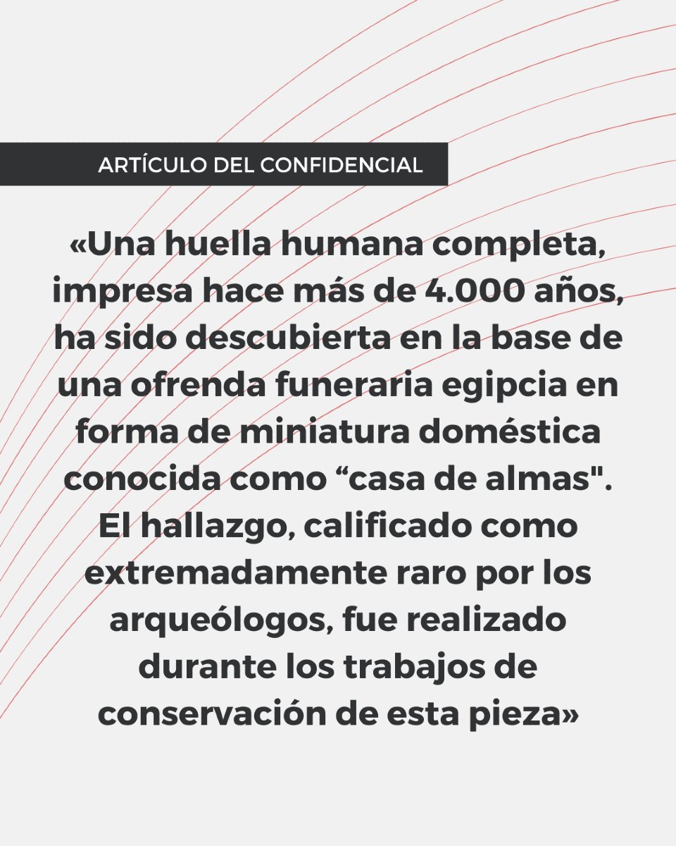 ArtiCom_UPV's tweet photo. Recomendaciones para el verano🪼🌾

🗞️"Descubren una rara huella de una mano de 4.000 años en una ofrenda funeraria egipcia", un artículo de El Confidencial. https://t.co/f8d4cw13aT