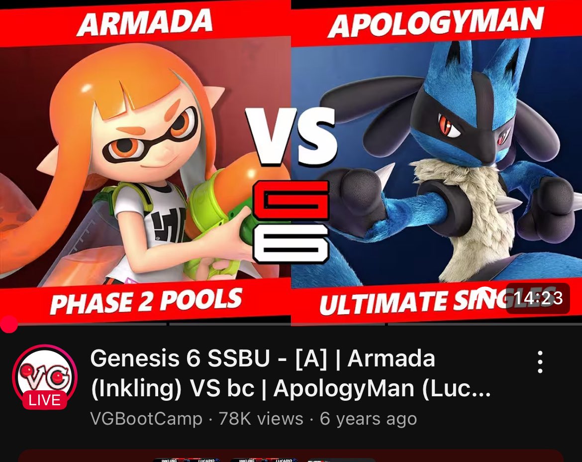 I think about the fact that this VOD exists a lot