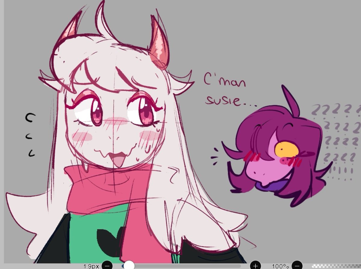 Why are you pretty Ralsei,,