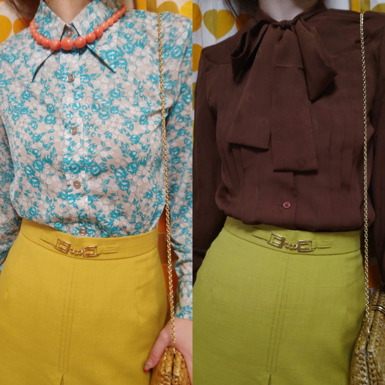 レトロなヴィンテージ古着のお店☆お花畑 on X: 