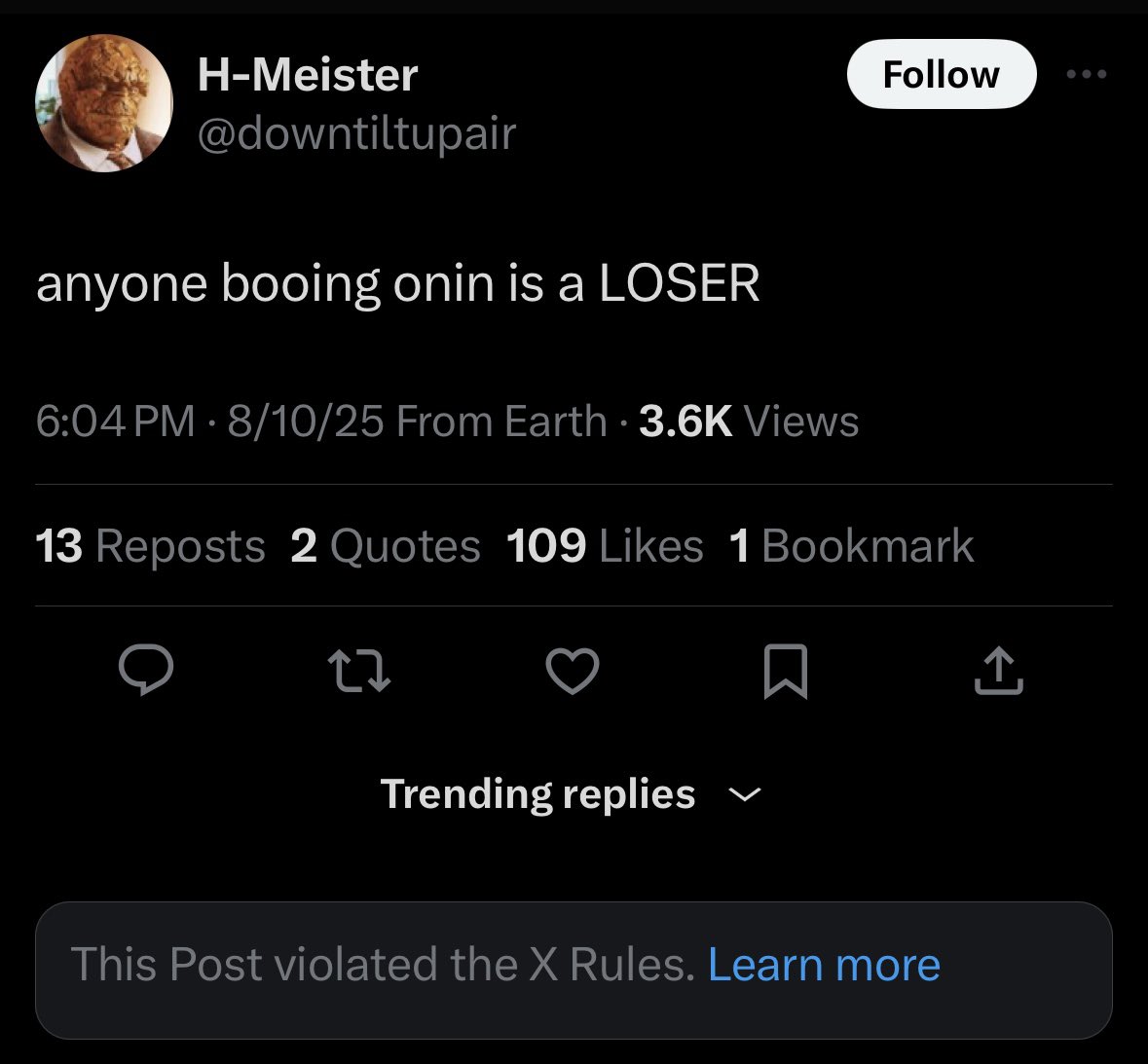 I won’t lie, opening twitter and seeing this is SOOOOOOO funny, god bless this tournament