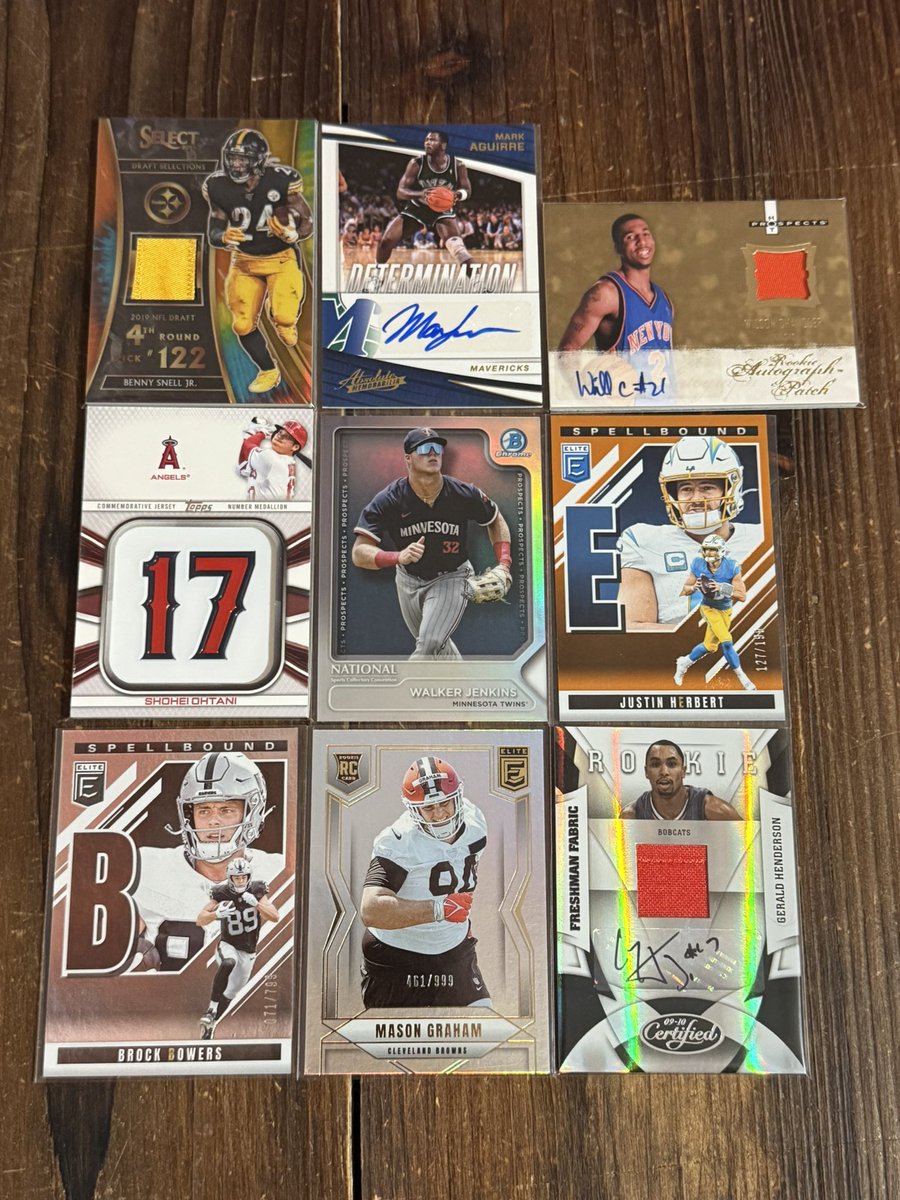 RRSC_14's tweet photo. #RRSCStacks26 x #XNat25
——
$4.50 BMWT
$1.00 PWE
$50+ Ships Free!!
———
10% of all proceeds go to charity! See pinned.
——
$5.00 Each
Snell /25
Agguire /99
Chandler /599
Herbert /199
Bowers /799
Graham /999
Henderson /399 https://t.co/KkGIQIsNeQ