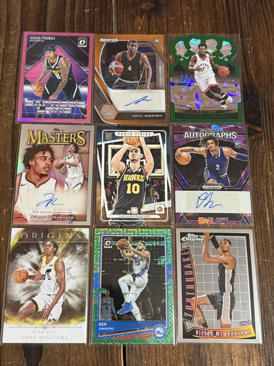 RRSC_14's tweet photo. #RRSCStacks26 x #XNat25
——
$4.50 BMWT
$1.00 PWE
$50+ Ships Free!!
———
10% of all proceeds go to charity! See pinned.
——
$5.00 Each
Thomas /25
Hukporti /49
Lowry /21
Jones /99
Williams /60
Simmoms Dragon https://t.co/O8MuaYzdnT
