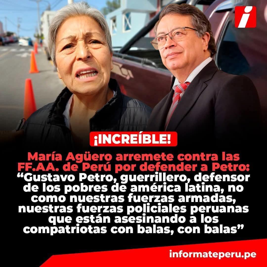 ugluis's tweet photo. Esta congresista comunista debe ser detenida y enviada a prisión. Traiciona al Perú. https://t.co/78mvZSM53p
