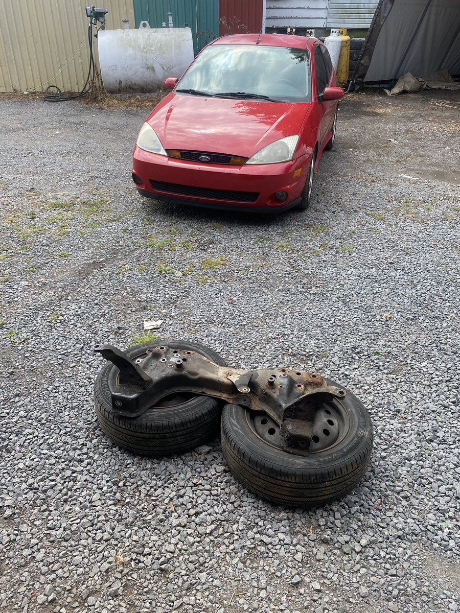 svt, say hi to your new subframe
(theres holes in its current one and it scares me)