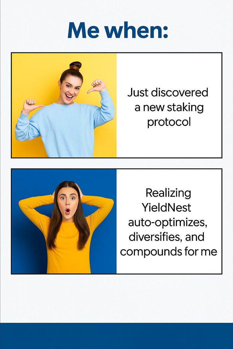 jude_pexrey's tweet photo. When you find @YieldNestFi... and realize it’s doing all the heavy lifting for your yield. 🤯
#DeFi #Restaking #YieldNest" https://t.co/P2FeRro6sq