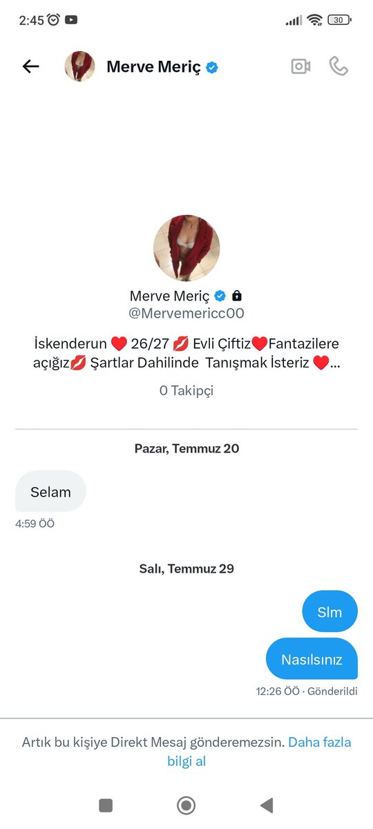 İşte birde böyle şerefsiz çiftler var madem slm yazıyorsunuz neden engeliyorsunuz  çoluk çocuğunuza lafmi yazdık amin çocukları