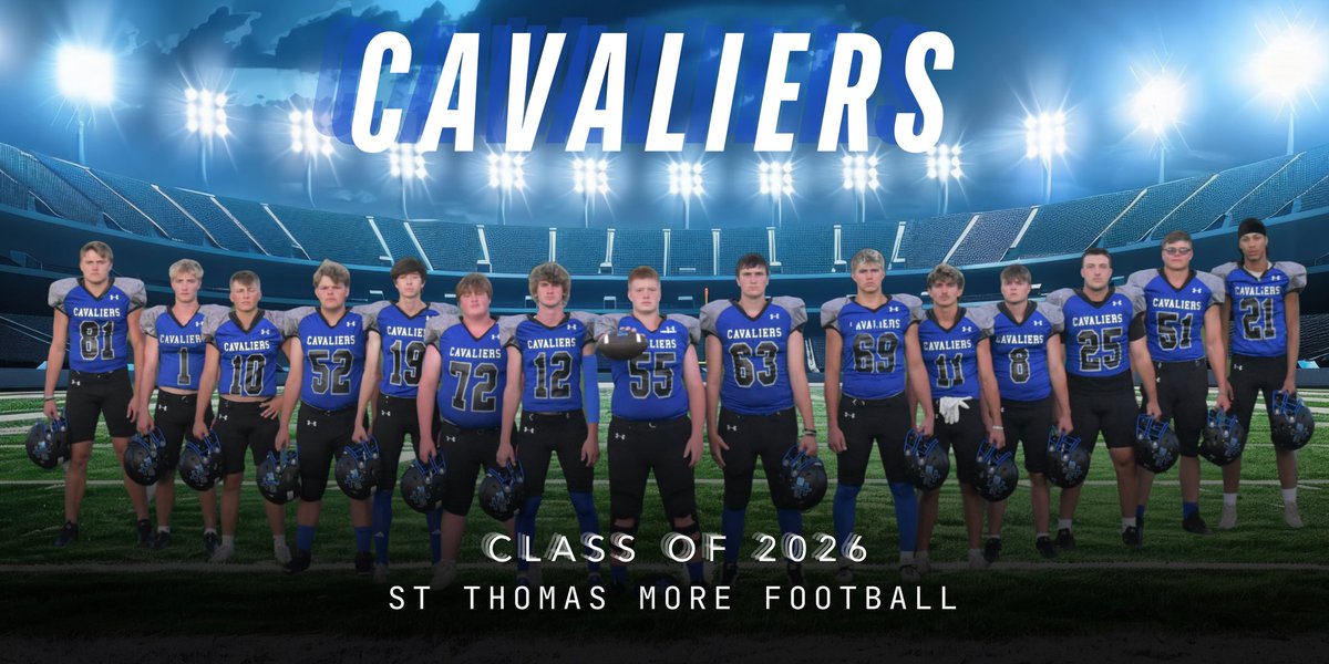 Our Seniors! 🏈💪💙

#Lastride #GoCavs