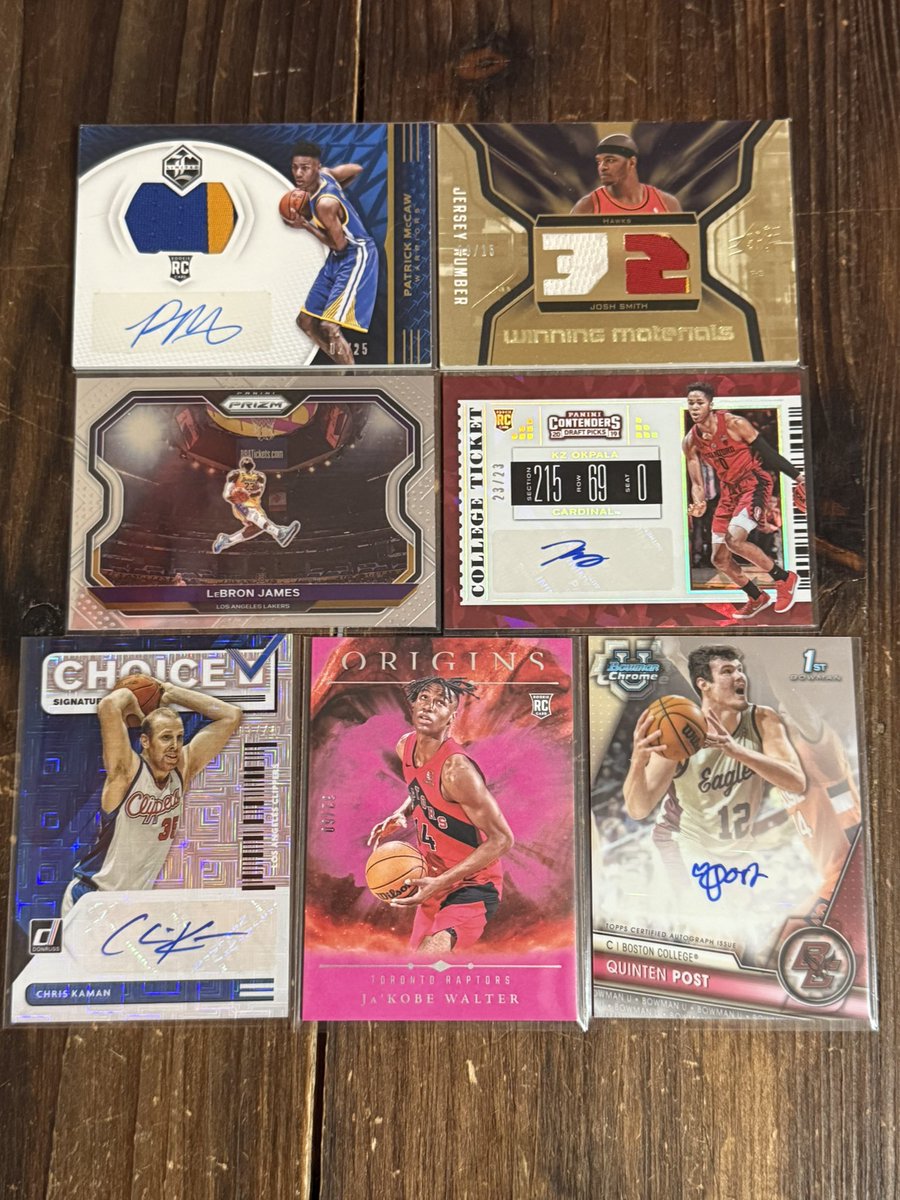 RRSC_14's tweet photo. #RRSCStacks26 x #XNat25
——
$4.50 BMWT
$1.00 PWE
$50+ Ships Free!!
———
10% of all proceeds go to charity! See pinned.
——
$7.00 Each
McCaw /25
Smith /15
Kaman /49
Walter /60 https://t.co/3Ullsx9CEF