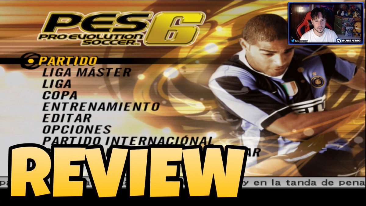 ⚽️BIENVENIDOS al PRO EVOLUTION SOCCER 6 ... ¡Hacemos Review!⚽️ youtu.be/MqqZWxVW7UY?si… vía <a href="/YouTube/">YouTube</a>

<a href="/EditemosPES/">Editemos PES</a> #PES6