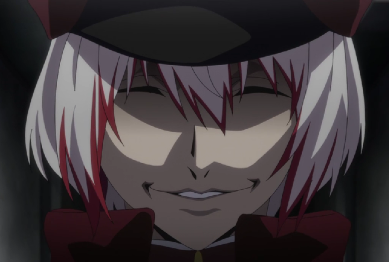goldenpeonie's tweet photo. no cause the manga was sinister enough why'd they animate him with the ugly evil smile ❤️‍🩹 https://t.co/I8ZBIbjFoD