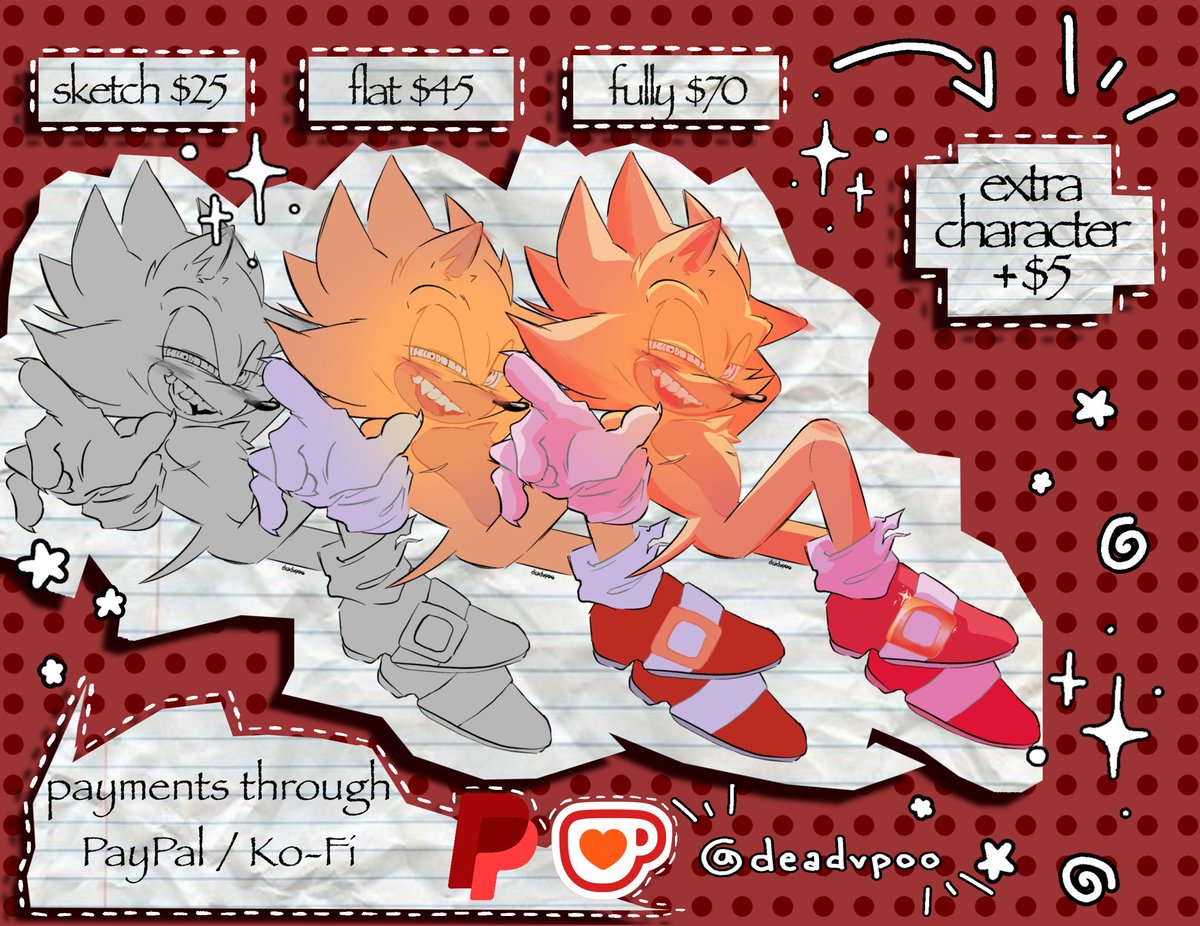 deadvpoo's tweet photo. ゛ LUX’S  COMMISIONS ⸝⸝.ᐟ⋆
0 /  5  slots available  𓏲𝄢

#Commission https://t.co/dL3ZREfhTO