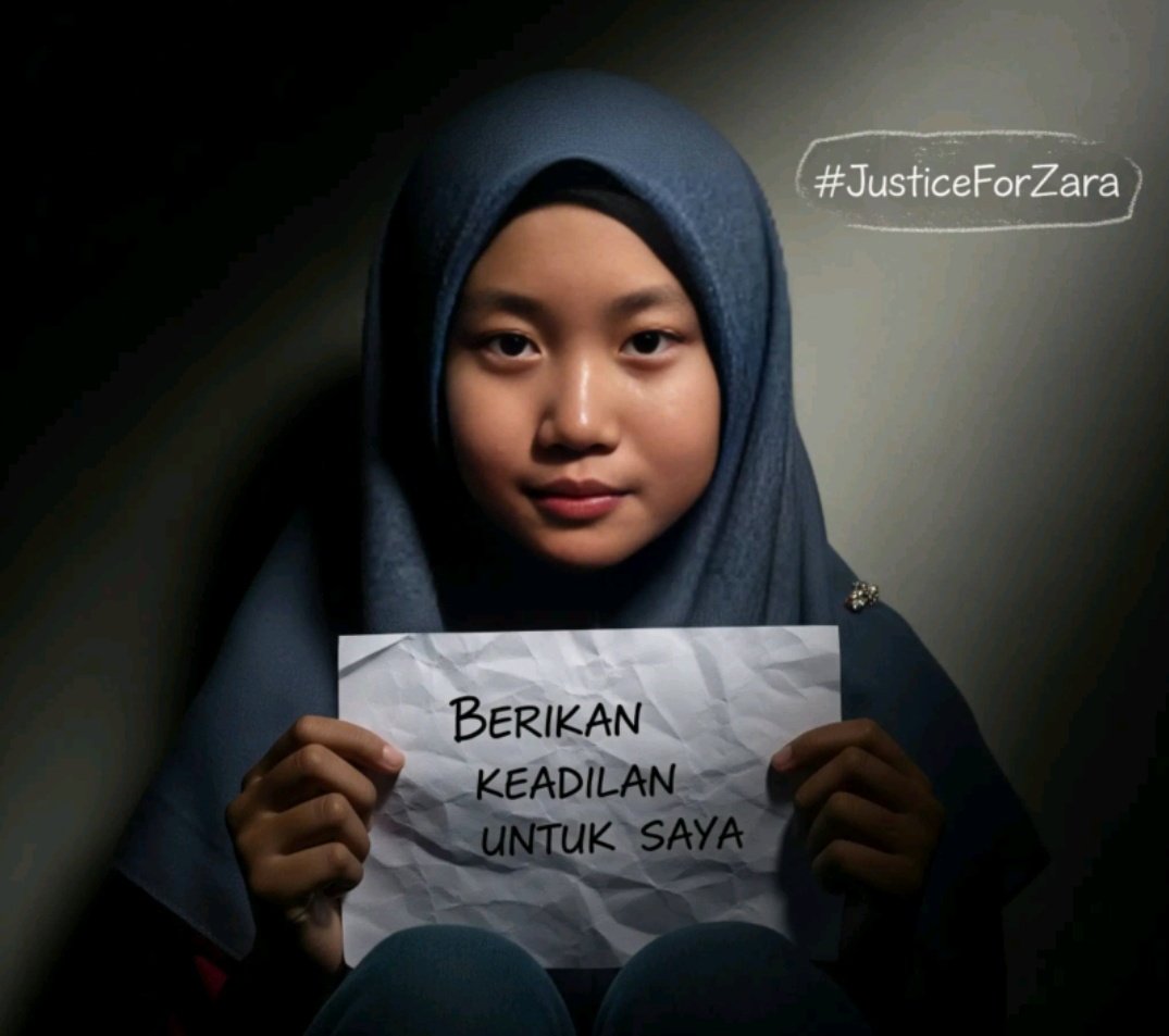 "Kau dilahirkan sebagai anak tunggal.. Tapi sekarang kau ada abg dan akak yg sedang memperjuangkan keadilan kau dik"

#Justice4zara