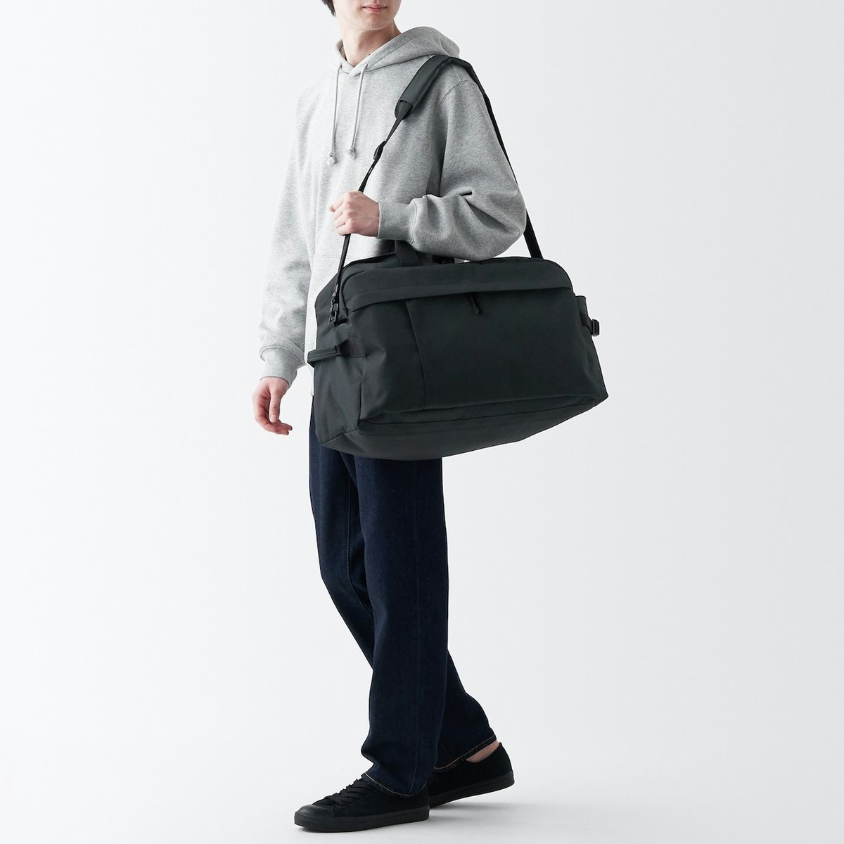 無印良品 撥水 ボストンバッグ 大 38L 無印良品 on X: 