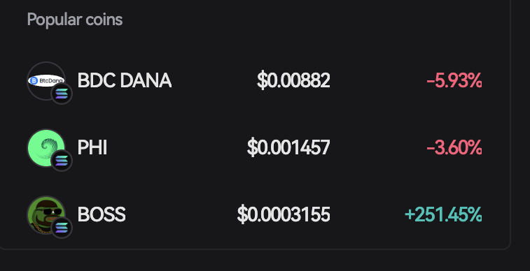 pepeboss_sol's tweet photo. 1 from 3 has potential and future. 
THIS IS PEPE $BOSS 
CA: tRmRf5Cycf1haB3p1kekwEQa8Jx4oTyzJf9oXVupump https://t.co/mR4VV4uZZT