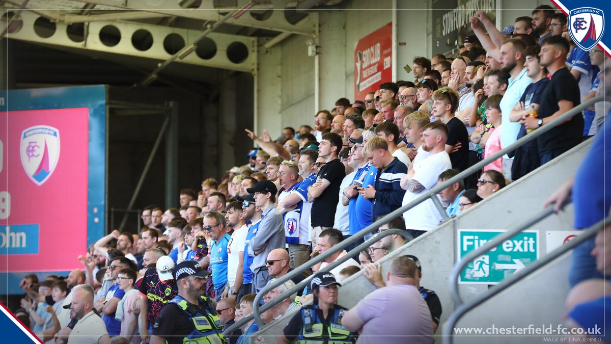 ChesterfieldFC's tweet photo. 🔜 Mansfield Town (H)

#Spireites