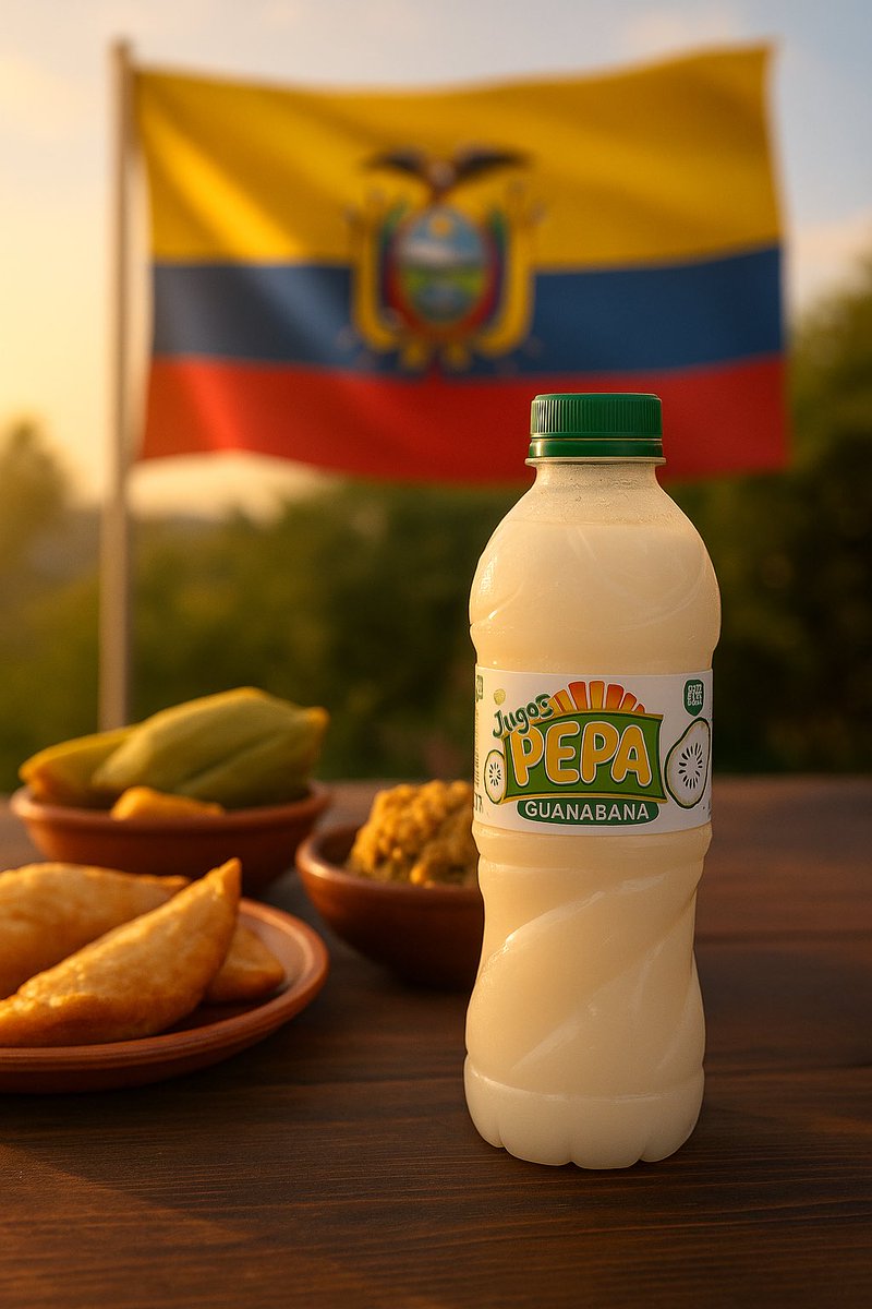 Hoy celebramos que un grito cambió nuestra historia 🇪🇨

Y brindamos con sabor a libertad. 🥭🥥

#JugosPEPA #Ecuador #PrimerGritoDeIndependencia