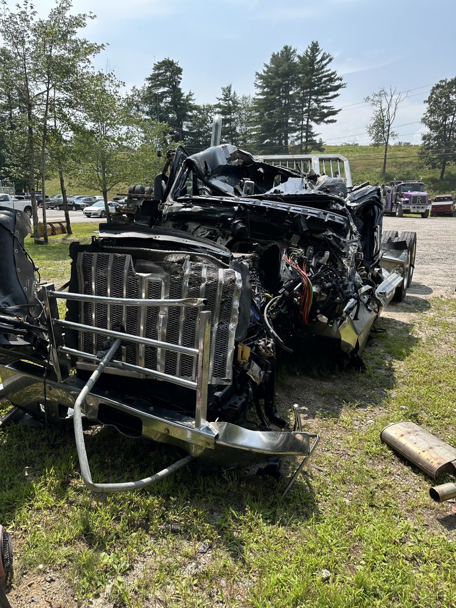 It was tragic, hours-long cleanup in Tilton on Friday, after a tractor-trailer driver missed a turn on I-93 that became fatal.

Read my full story here: wmur.com/article/tilton…