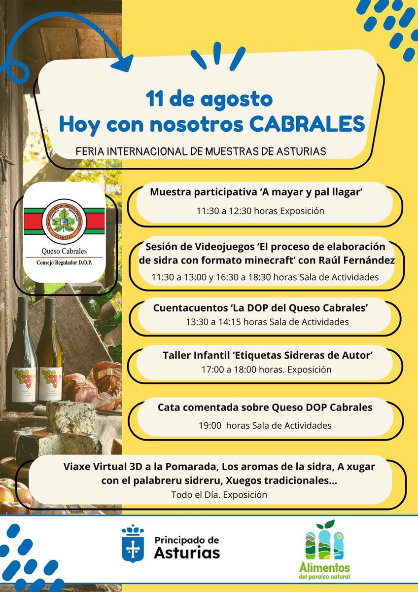 🧀 Hoy con nosotros #DOPQuesoCabrales.

#FIDMA2025