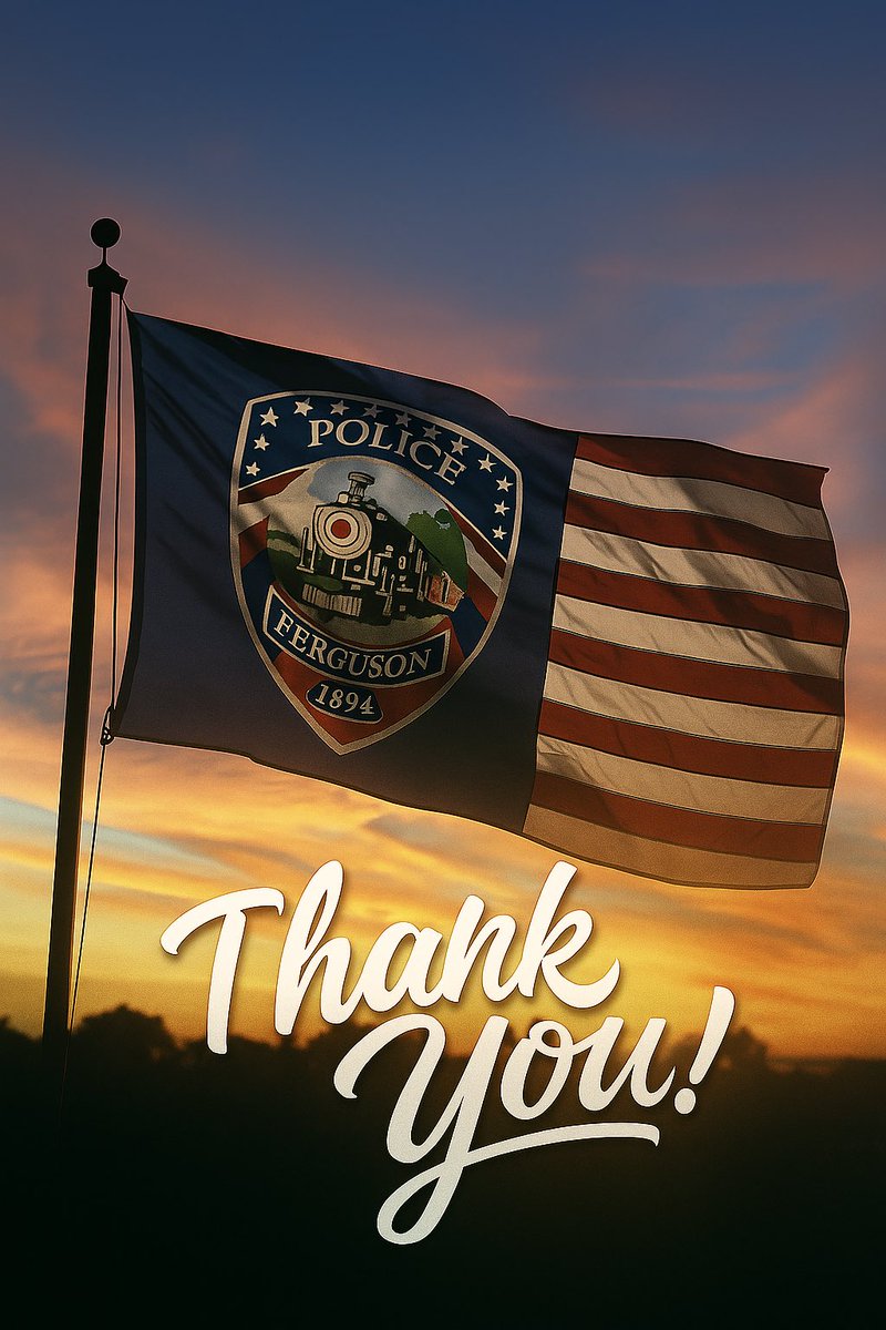 For the first time in 11 years, Ferguson saw no protests on Aug. 9. This milestone belongs to our passionate community &amp; officers committed to serving with heart. When you see them, say “thank you.” Those 2 words go a long way. #FergusonStrong