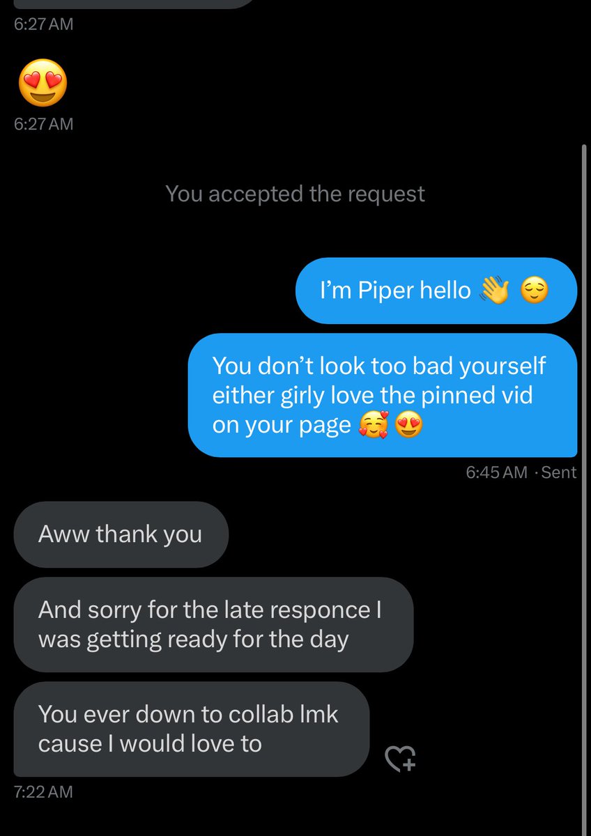 Hey Warning ⚠️ this account is a catfish and there asking sellers to meetup 4 photo shoots idk what there intentions are but be careful