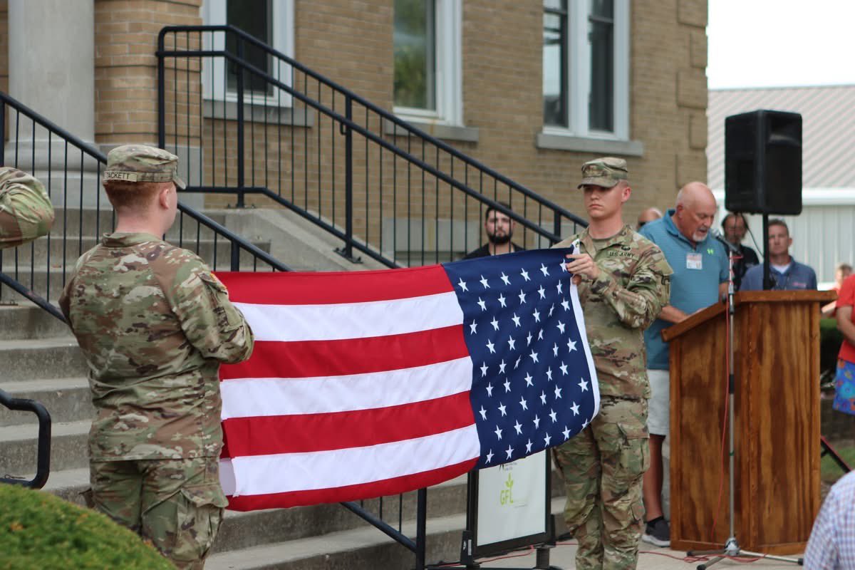 Military Appreciation Day at the Missouri State Fair is a reminder to pause, even in the middle of all the sights and sounds of the fairgrounds, and remember the cost of the freedoms we enjoy.

Today, we honored the men and women who have sacrificed for the benefit of others —