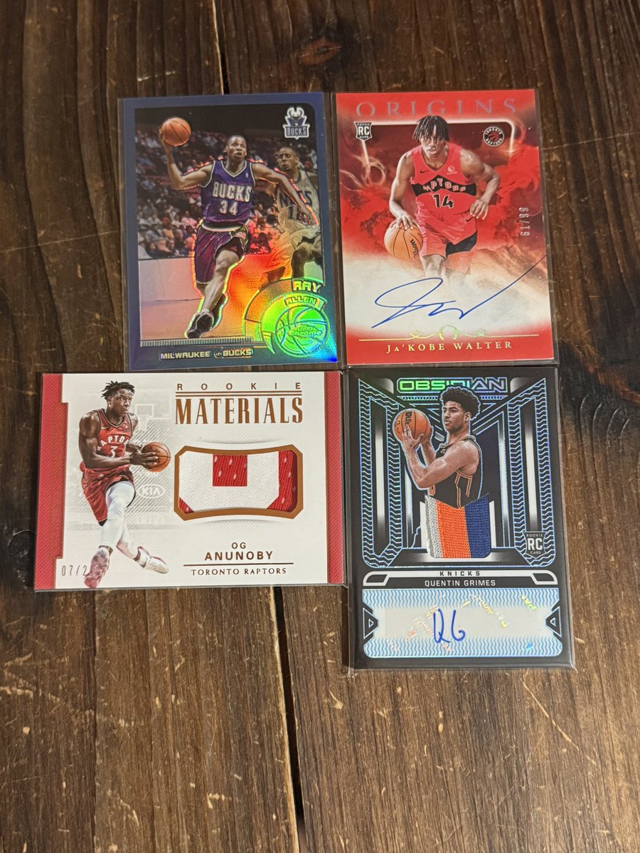 RRSC_14's tweet photo. #RRSCStacks26 x #XNat25
——
$4.50 BMWT
$1.00 PWE
$50+ Ships Free!!
———
10% of all proceeds go to charity! See pinned.
——
Allen - $10
Walter /99 - $25
OG /25 - $35
Grimes /16 - $50 https://t.co/rmzeGWTdcw