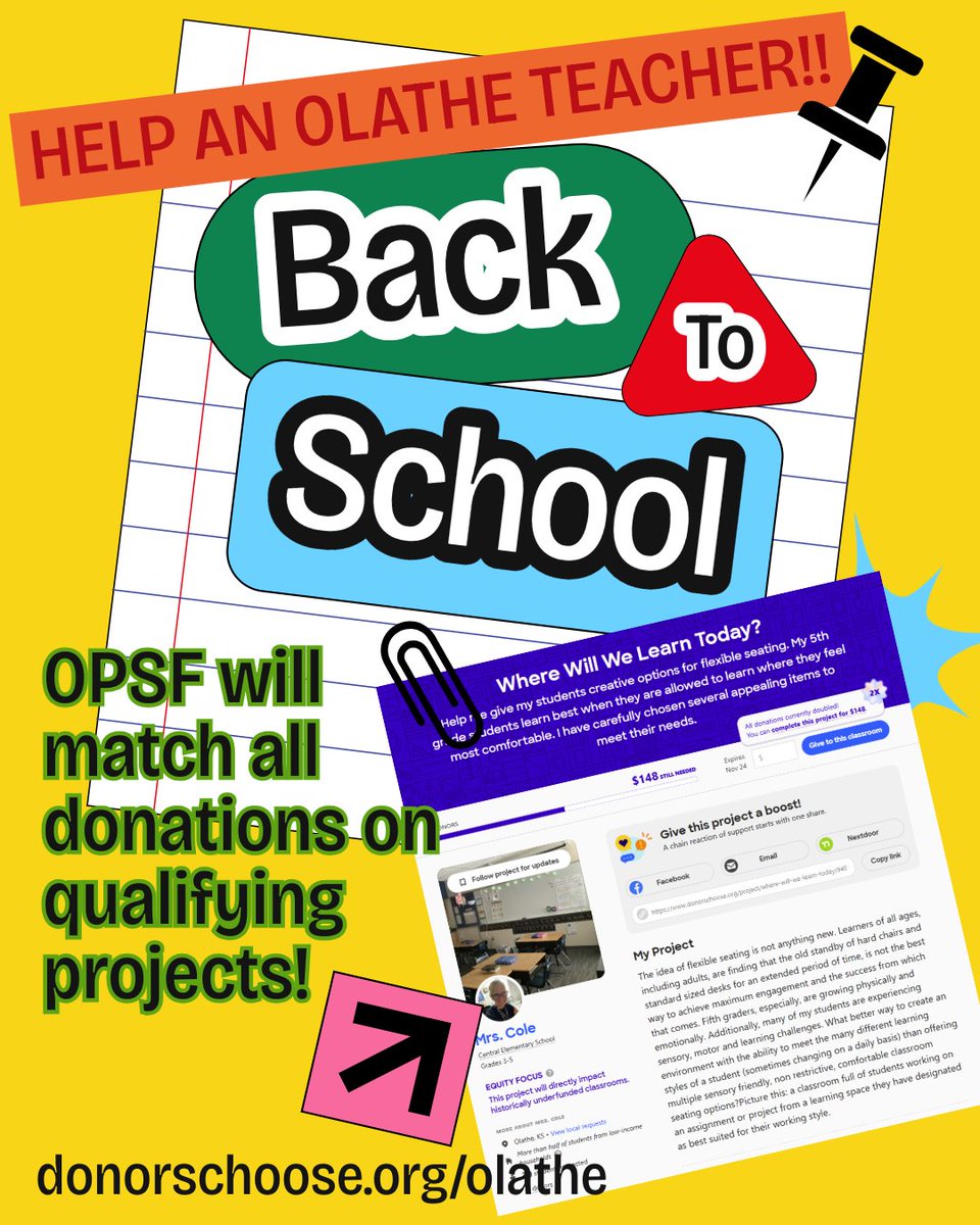 Olathe Public Schools Foundation tweet media