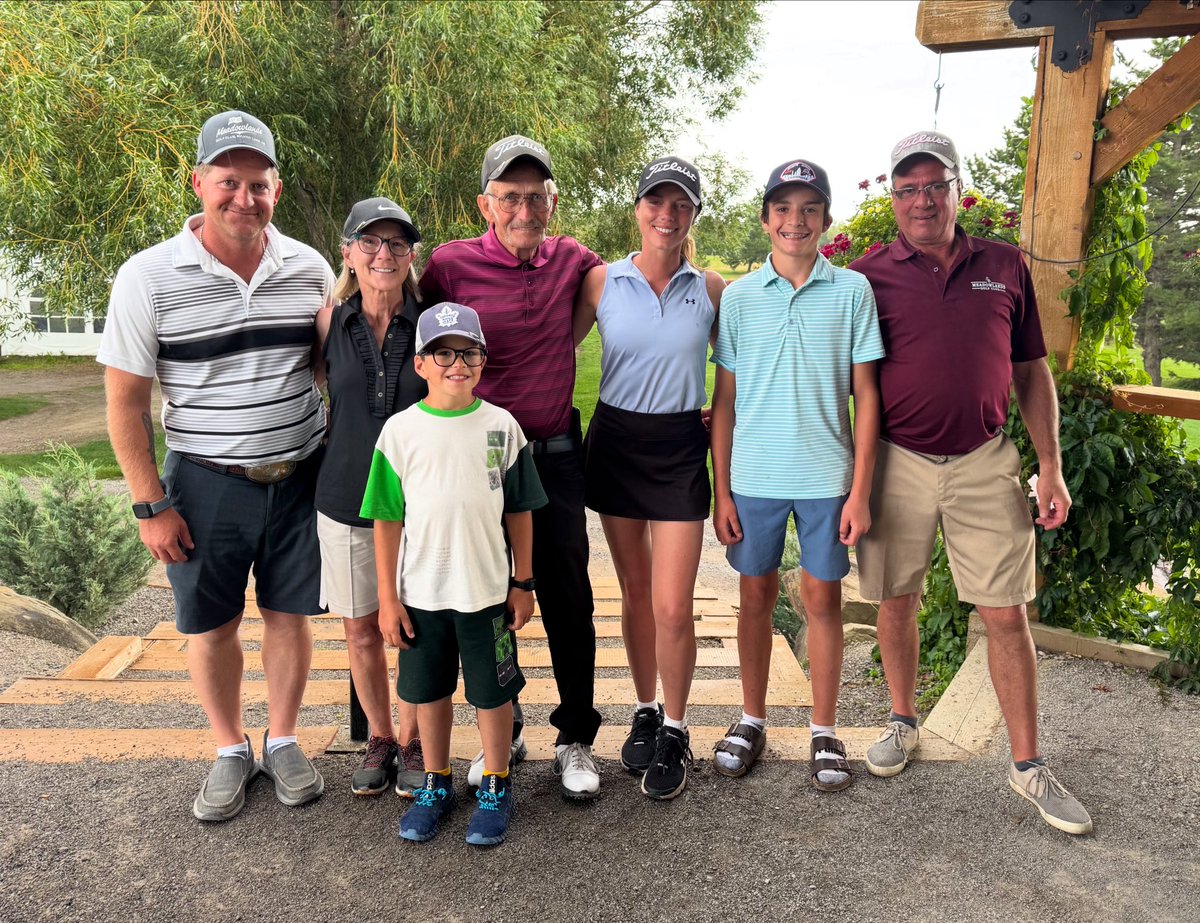 Congrats to our 2025 Club Champions 🏆 And a huge Thank You to all our amazing Members

MEN’S: Josh Toews 🏆
SR. MEN’S: Denis Murphy 🏆
SUPER SR. MEN’S: Jerry Becker 🏆
LADIES: Alicia Armstrong 🏆
SR. LADIES: Kathy Salter 🏆
JUNIORS: Kade Gray 🏆
JR. JUNIORS: Xavier Ruest 🏆