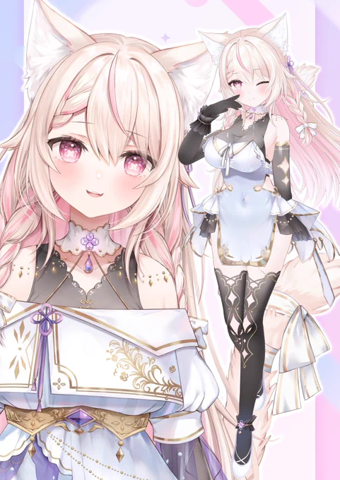 おはよ 配信ではなかなか見せないアウターなしも見せちゃう! どっちが好き?? #おはようVtuber