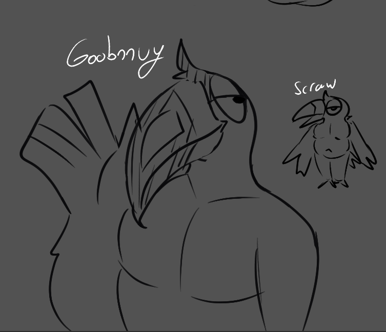 <a href="/SirisTheGreat/">That Dude you see Sometimes 🔜 MFF</a> To be frank I quite like franks design but

I don't think I've drawn a birb in a long time-