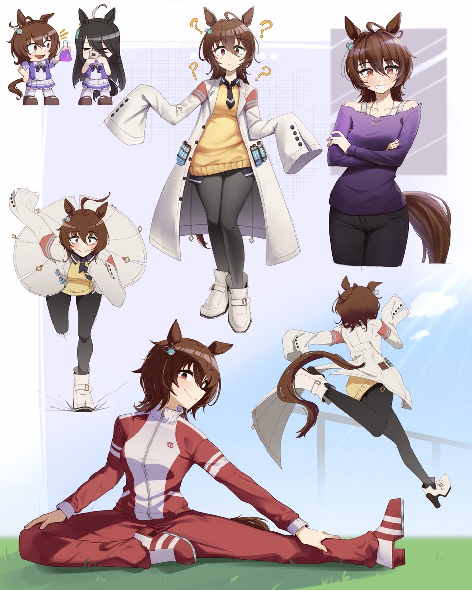Agnes Tachyon 
#umamusume #イラスト