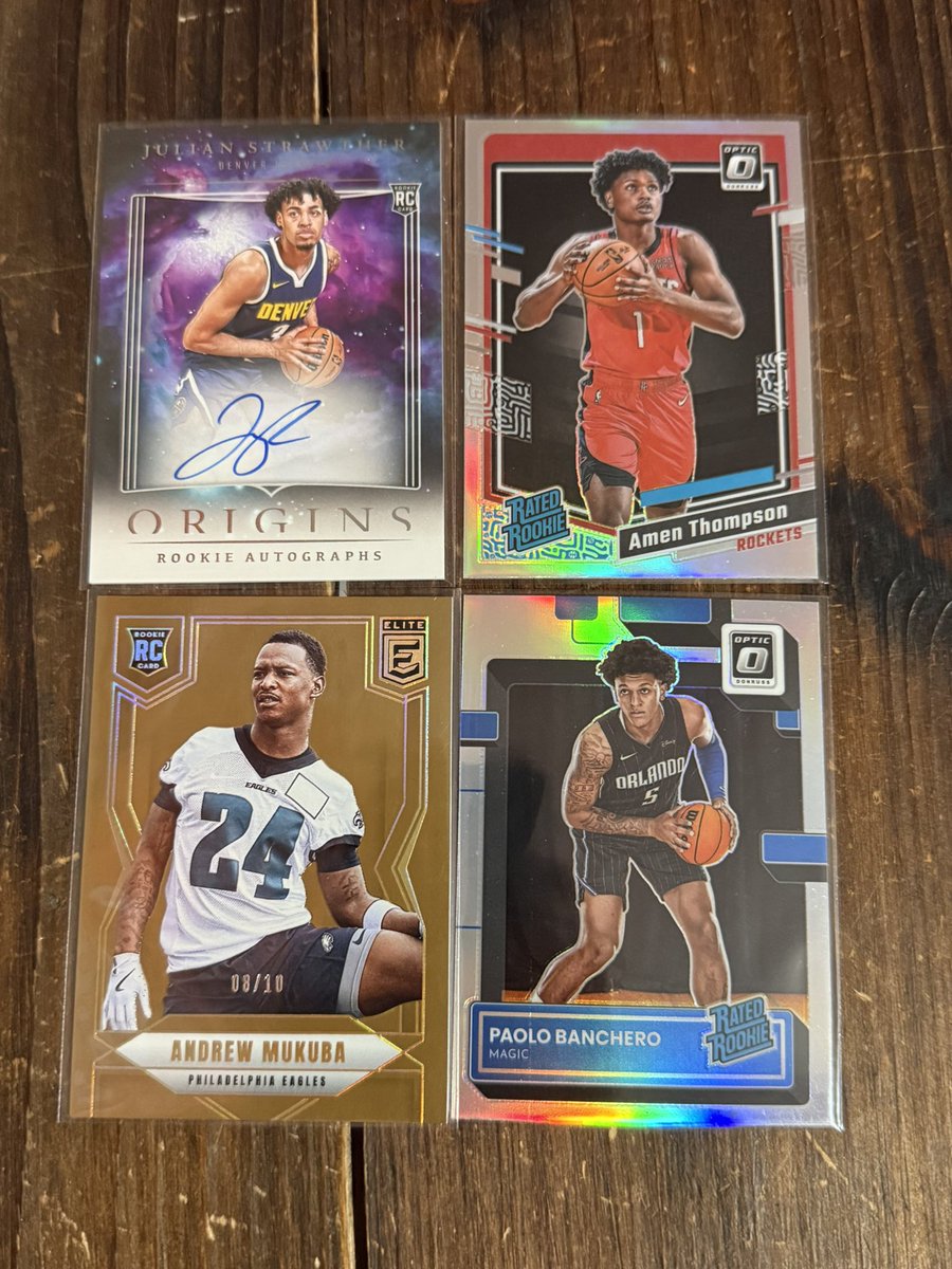 RRSC_14's tweet photo. #RRSCStacks26 x #XNat25
——
$4.50 BMWT
$1.00 PWE
$50+ Ships Free!!
———
10% of all proceeds go to charity! See pinned.
——
Strawther - $10
Thompson - $10
Mukuba /10 - $60
Banchero - $20 https://t.co/cBSucI0nxO