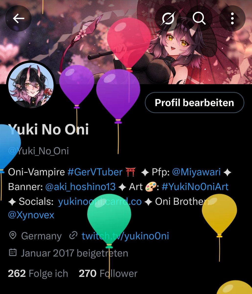 Vielen lieben Dank, dass ihr bei meinem Geburtstagsstream zusammen mit <a href="/Xynovex/">V E X 🖤</a> dabei wart und für all die lieben Glückwünsche! ❤️

Danke auch an <a href="/SakiMayra/">SakiMayra</a> und <a href="/FearNightmare89/">FearNightmare I 🇩🇪Vtuber</a> für die Raids ☺️