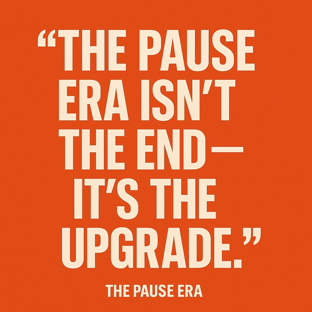 MenoMoms's tweet image. If you could give ONE piece of advice to your younger self, what would it be? Drop it below — you never know who needs to hear it today. 💬
#MenoMoms #PauseEra #MidlifeWisdom #WomenOver40 #MidlifeMotivation