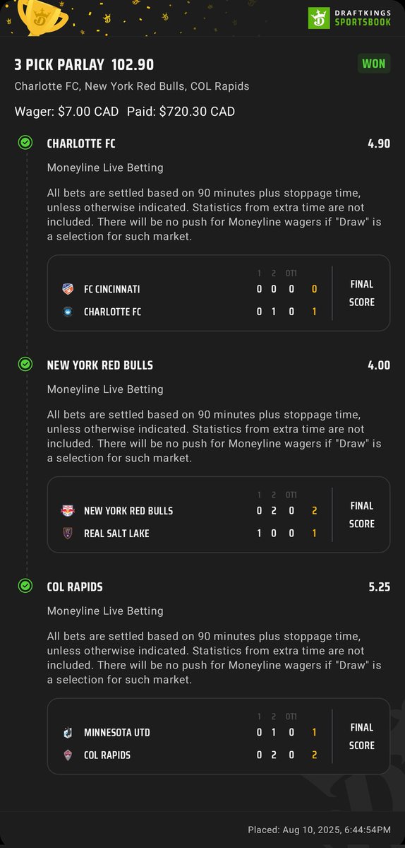 K5Ko5's tweet photo. #MLS once again 

#GamblingX https://t.co/WBjWqFEBc2