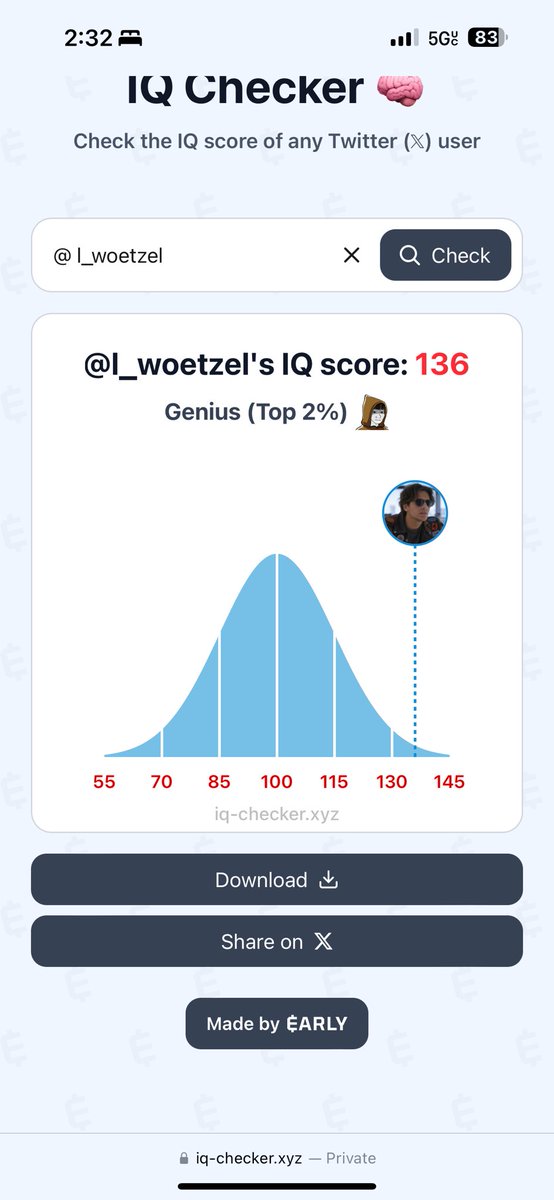 We could team up Don - you take the left side of the curve &amp; I take the right.

Unstoppable 🤣