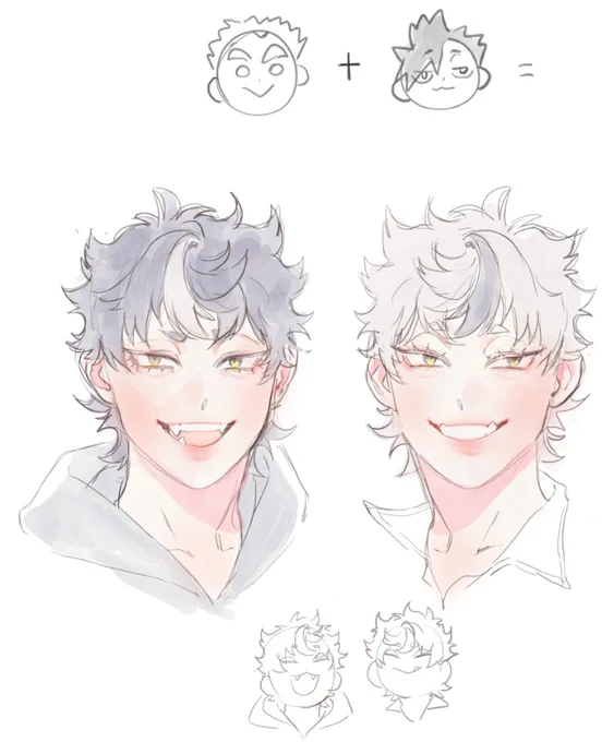 I've been making mix ship love children kuroaka bokuro akaken