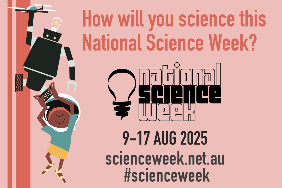 ASTA_online's tweet image. 🔬✨ It’s National Science Week! ✨🔬
From classrooms to communities, Aussies are exploring, experimenting &amp;amp; celebrating science.
📅 9–17 Aug
📖 Ideas: asta.edu.au/science_resour…
🔗 Events: scienceweek.net.au

#ScienceWeek2025 #STEMeducation #ASTA #scienceweek