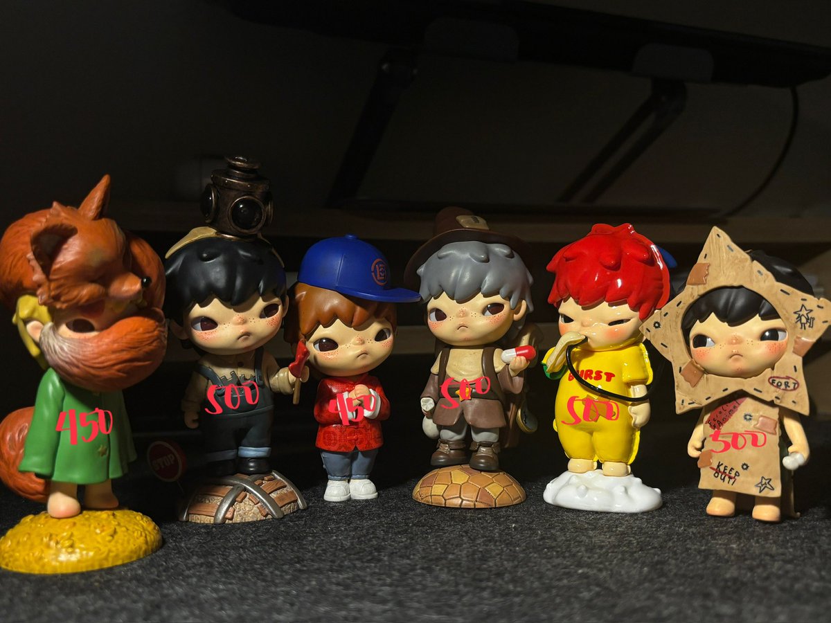 kimdubuys's tweet photo. wts lfb ph hirono
- dm for more infos!
- slightly negotiable 
🏷️ candleholder rose amnesia dino dinosaur patience vagrancy fox the switchman silk royale merchant burst warrior shelter the little prince le petit prince the other one mime clot reshape series pop mart blind box https://t.co/vXsQTiKvZW