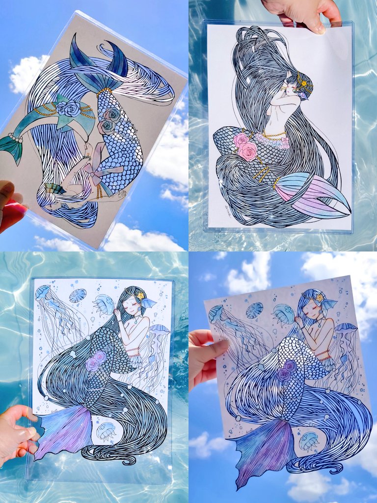 #真夏の芸術納涼祭2025 

人魚姫🫧 