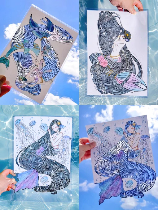#真夏の芸術納涼祭2025 

人魚姫🫧 