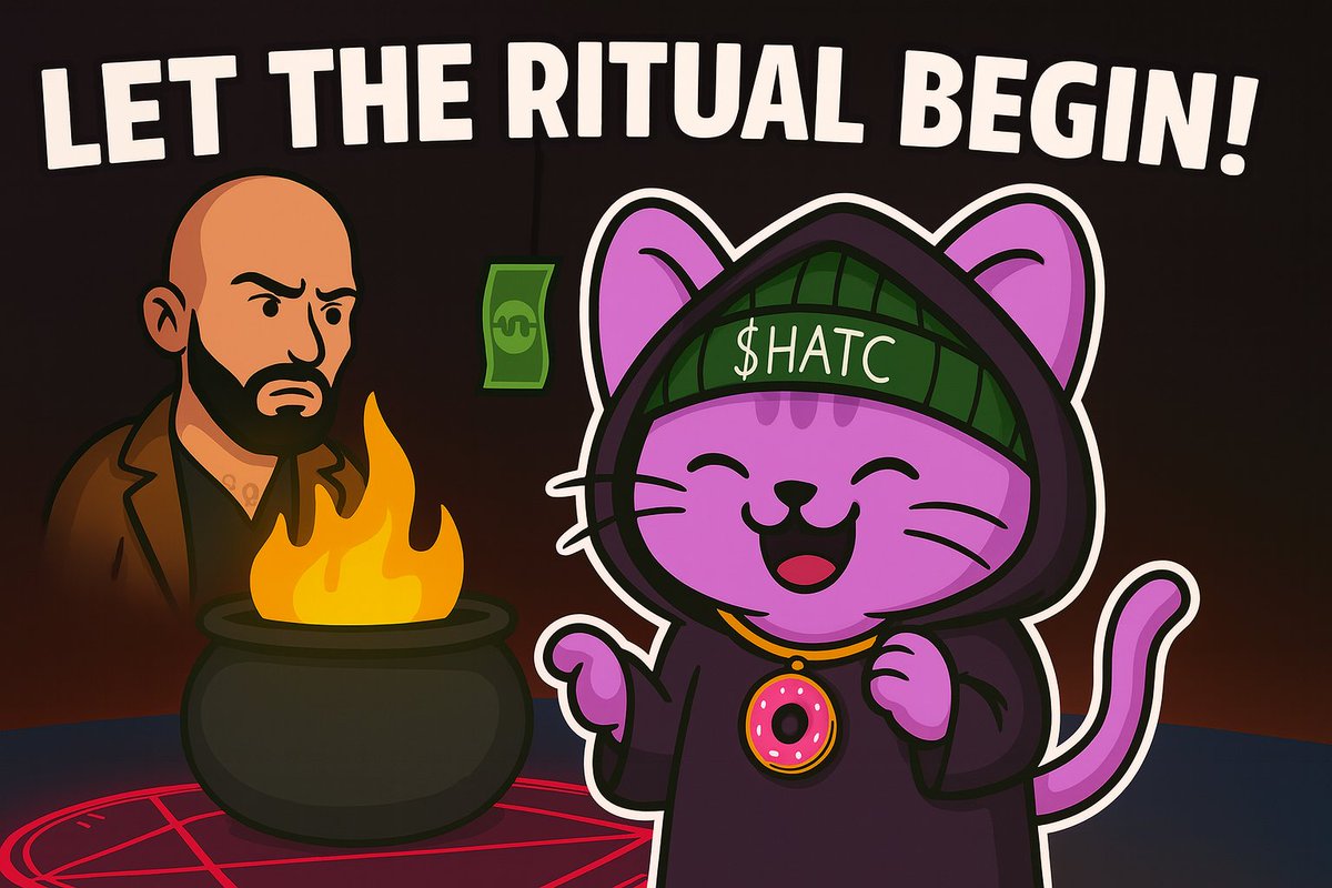 FKWBToken's tweet photo. 🚨 The Matrix isn’t ready for this.
We’re summoning @Cobratate  into the $HATC army🔥
💰 Money on the table.
🔥 Ritual in progress.
😼 Victory inevitable.
https://t.co/UkDGjlzmYt
The question is… will you be in the room when it happens?
#HATCAT #Crypto #AndrewTate #MemeCoin #LetTheRitualBegin