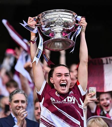 Congratulations to the Galway camogie team. A great day for captain fantastic Carrie Dolan and her fellow heroines at Croke Park.