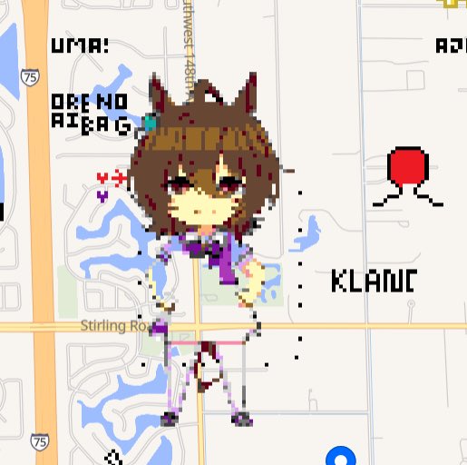 raviolication's tweet image. What are the odds that as I’m making a tachyonling near Miami Florida there is, in the literal complete opposite side of the world in Semarang ID, a larger tachyonling, and at the approx same level of completion no less.