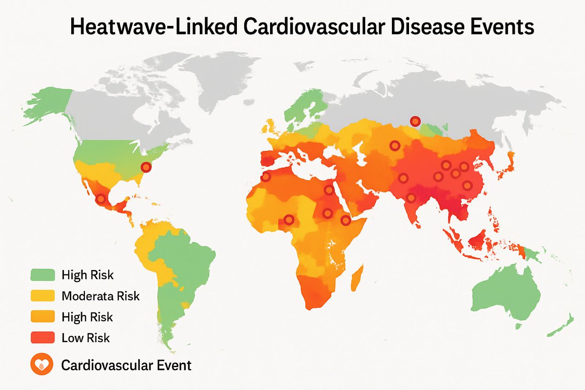 Amelia Carro — Instituto Corvilud (@icorvilud) on Twitter photo HEAT EXTREMES AND CARDIOVASCULAR DISEASE
🌡️New Scientific Document by 8 <a href="/escardio/">European Society of Cardiology</a> associations/groups
🌡️9 pages
🌡️14 auhtors
🌡️93 key references
A must-read in this summer-period of so many heawaves
lnkd.in/dZVmiQJH
#heatwave #globalwarming #CVD #esccongress #WCCardio HEAT EXTREMES AND CARDIOVASCULAR DISEASE
🌡️New Scientific Document by 8 <a href="/escardio/">European Society of Cardiology</a> associations/groups
🌡️9 pages
🌡️14 auhtors
🌡️93 key references
A must-read in this summer-period of so many heawaves
lnkd.in/dZVmiQJH
#heatwave #globalwarming #CVD #esccongress #WCCardio