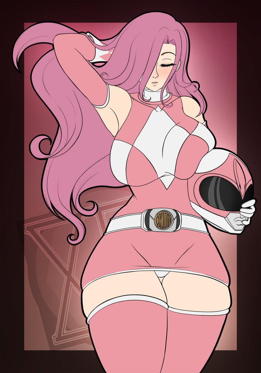 Stop right there monter freak, you won't be destroying the city today. The pink ranger is here to- OK can you stop staring at my body. Yes I know the spandex mane my body look nice. *sigh* fine you can look and maybe fuck me but after csn we focus on fighting